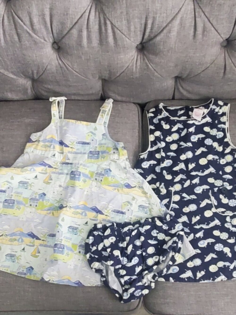 Vintage gymboree dresses and bloomer